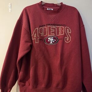 San Francisco 49ers Men's Red Sweatshirt